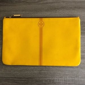 Tory Burch yellow Pouch